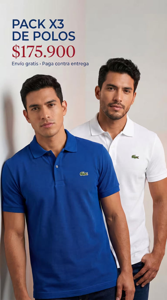 Camisas Polo x3