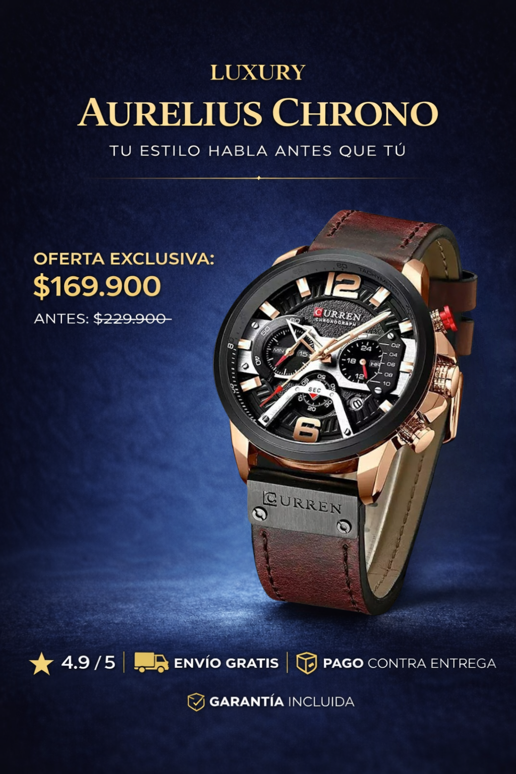 Reloj Aurelius Chrono 8329